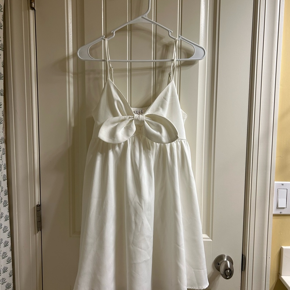 Mura Boutique White Mini Dress